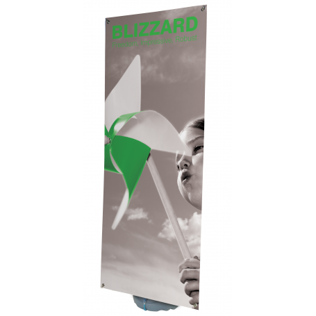 Portable outdoor pvc banners