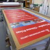 Rollable exhibition graphics panels