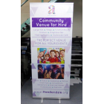 Banner stand replacement graphics