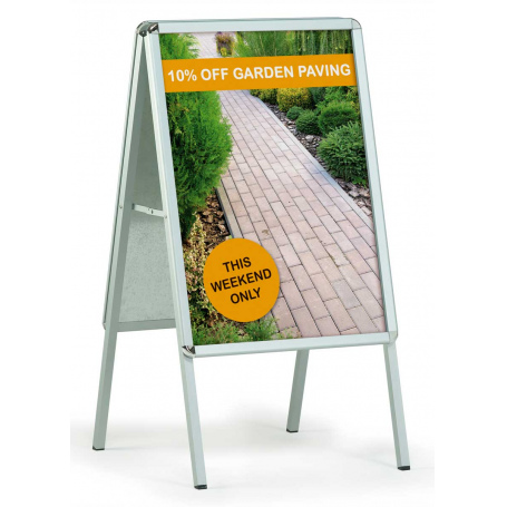 A-board pavement signs