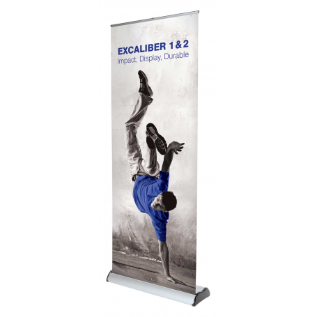 Excaliber exhibition banners