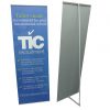 Easy banner stands combined view