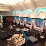 Exhibition fabric banners